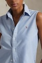 Бавовняна сорочка Polo Ralph Lauren блакитний 211968896