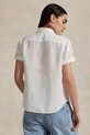 Polo Ralph Lauren cămașă de in 211973366 alb SS25