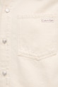 Calvin Klein Jeans koszula jeansowa J20J225175 beżowy