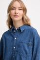Джинсова сорочка Calvin Klein Jeans блакитний J20J225518