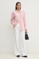 Gaudi camicia 511BD45015 rosa SS25