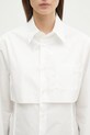 Памучна риза Undercover Shirt бял UP1E1403