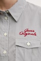 Бавовняна сорочка Guess Originals W5GH0M.WH7Q1 сірий