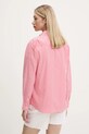 Oblečenie Bavlnená košeľa Tommy Jeans DW0DW20290 ružová