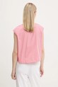 Îmbrăcăminte Tommy Jeans cămașă din bumbac DW0DW20291 roz