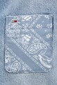 Tommy Jeans koszula bawełniana jeansowa DW0DW20665 niebieski