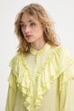 Bruuns Bazaar camicia giallo BBW4405