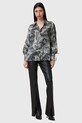 Košeľa s prímesou hodvábu AllSaints LEYLA W042PC
