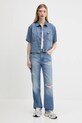 Guess Jeans koszula jeansowa W5GH0F.D5M81 niebieski SS25
