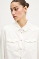 Guess Jeans cămașă jeans alb W5GH35.D5NW1