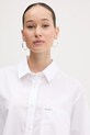 Хлопковая рубашка Guess Jeans белый W5GH98.WH7P1