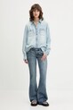 Rifľová košeľa Guess Jeans W5RH37.D5M83 modrá SS25