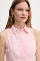 MAX&Co. koszula lniana różowy 2516161025200