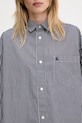 Carhartt WIP cămașă din bumbac L/S Arvin Shirt bleumarin I034560.2XXXX