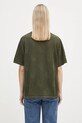 Одежда Хлопковая рубашка Carhartt WIP W’ S/S Temple Knit Shirt I034541.667XX зелёный