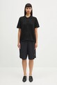 Carhartt WIP koszula bawełniana W’ S/S Temple Knit Shirt I034541.89XX czarny