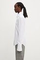 Хлопковая рубашка Sportmax Cobea 2512191011600 белый SS25
