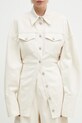 Sportmax camicia in cotone Biblios beige 2512191015600
