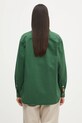 Odzież Lacoste koszula jeansowa BF2125 zielony