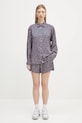 A.P.C. koszula Chemise Gabrielle VIALN.F12607 granatowy