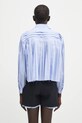 Odzież Undercover koszula bawełniana Shirt UP1E1404 niebieski