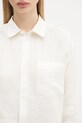 Льняная рубашка A.P.C. Chemise Sophie Logo белый LIAEK.F12627
