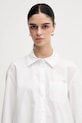 Sisley cămașă din bumbac alb 5WMELQ08V