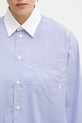 Sporty & Rich cotton shirt Src Oversized blue SI019606302ST02