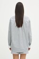 Odzież Sporty & Rich koszula bawełniana Src Oversized SI019606302ST71 zielony