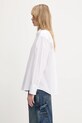 Samsoe Samsoe cotton shirt Salasa F25100006 white SS25