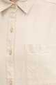 Hollister Co. koszula lniana KI340.5055.400 beżowy