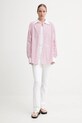 Filippa K koszula bawełniana 31405.FK biały SS25