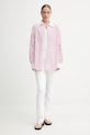 Bavlnená košeľa Filippa K 31405.FK biela SS25