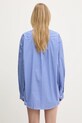 Одяг Бавовняна сорочка Sporty & Rich Src Oversized SI006612302ST02 блакитний