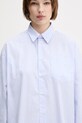 Sporty & Rich cotton shirt Src Oversized blue SI006612302ST08