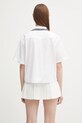 Odzież Sporty & Rich koszula bawełniana Src Sailor SI023602302WH01 biały