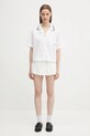 Sporty & Rich koszula bawełniana Src Sailor SI023602302WH01 biały