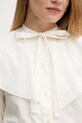Weekend Max Mara cămașă din bumbac 2515111043600 bej