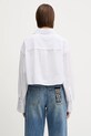 Odzież KSUBI koszula bawełniana cropped astra WSP25SH004 niebieski