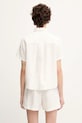 Oblečenie Ľanová košeľa Samsoe Samsoe MINA F23900009 biela