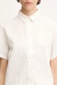 Samsoe Samsoe linen shirt MINA white F23900009