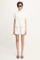 Samsoe Samsoe camicia di lino MINA F23900009 bianco