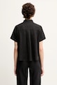 Abbigliamento Samsoe Samsoe camicia di lino MINA F23900009 nero