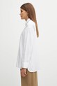 Памучна риза Maison Kitsuné Baby Fox Casual OW00401WC0026 бял SS25