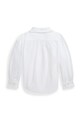 Детская хлопковая рубашка Polo Ralph Lauren 312929954001 белый SS25
