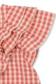 Konges Sløjd koszula bawełniana dziecięca KIM FRILL SS SHIRT GOTS KS102306 różowy