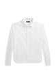 Παιδικό λινό πουκάμισο Polo Ralph Lauren μακρύ λευκό 313964549001