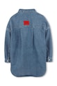 DÍVKA Dětská bavlněná košile HUGO G00394.162.174 modrá