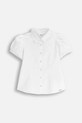 Παιδικό βαμβακερό πουκάμισο Coccodrillo επίσημη λευκό WC5140201BSG