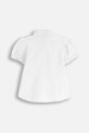 Παιδικό βαμβακερό πουκάμισο Coccodrillo WC5140201BSG λευκό AW25